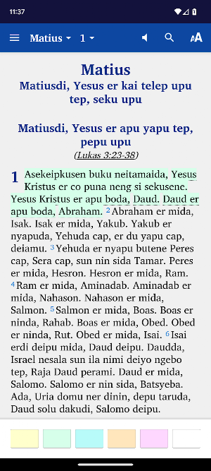 Ketengban Bible Screenshot 2