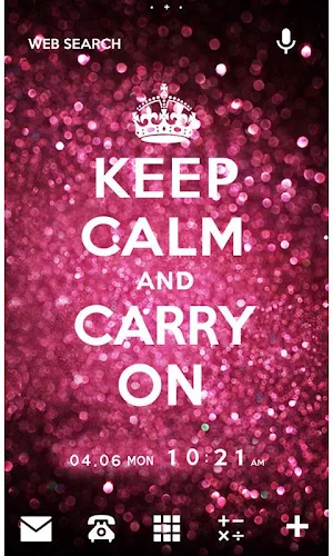 Keep Calm and Carry On Theme Screenshot 0