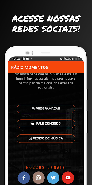Rádio Momentos Screenshot 2