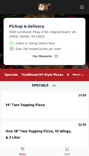 Venice NY Pizza Screenshot 1