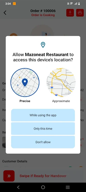 Mazoneat Reatuarant Screenshot 1