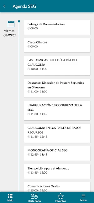 18 CONGRESO SEG Screenshot 3