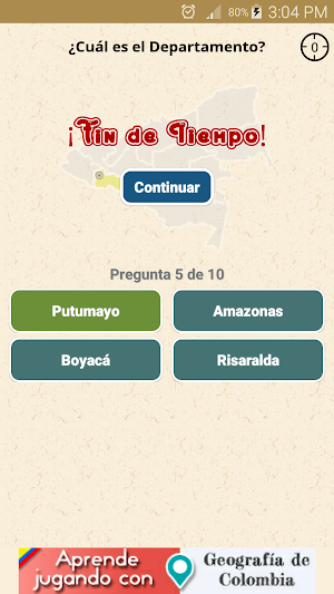 Geografía de Colombia Screenshot 2