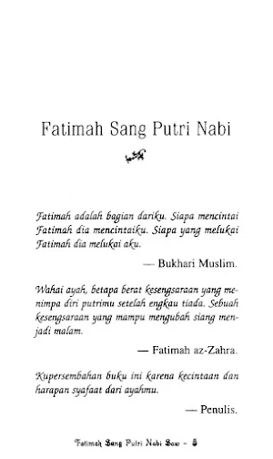 Fatimah Sang Putri Nabi Saw. Screenshot 1
