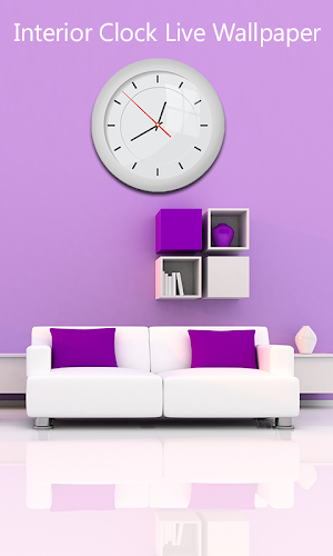 Interior Clock Live Wallpaper Screenshot 2