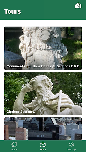 Tours of Mt. Hope Cemetery Screenshot 1