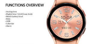 AZ243 Classic Watch Face Screenshot 0