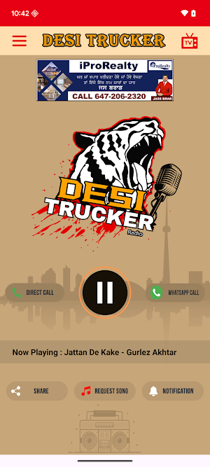 Desi Trucker Radio Screenshot 0