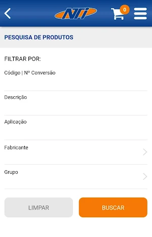 NTI - Catálogo Screenshot 1