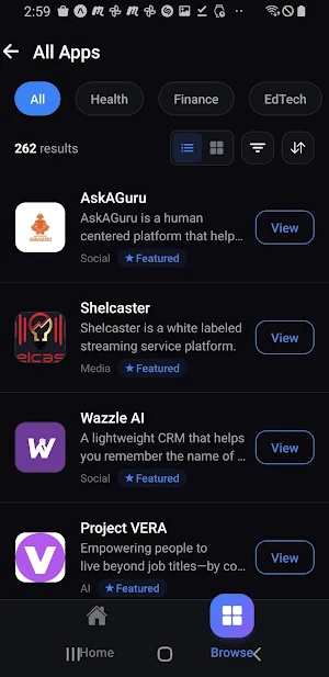 Black Tech Exchange Screenshot 1