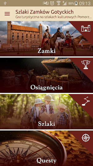 Szlaki Zamków Gotyckich - Gra Screenshot 1