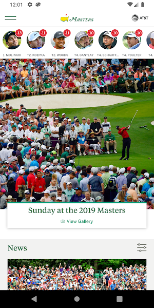 The Masters Golf Tournament Screenshot 0