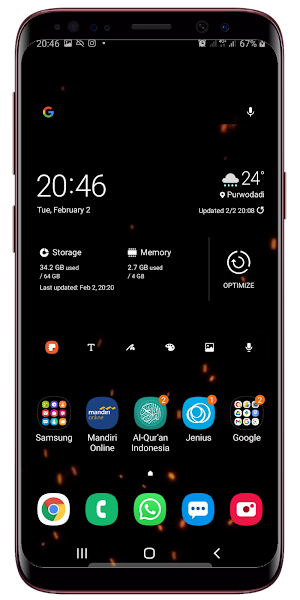 Fire Live Wallpaper Screenshot 3