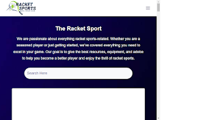 Racket Sports Info Screenshot 2