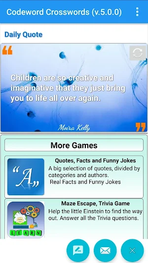 Codeword Puzzles Word games, fun Cipher crosswords Screenshot 3