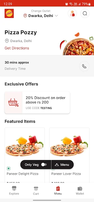 Pizza Pozzy Screenshot 1