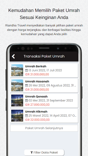 Riandha Travel Screenshot 1