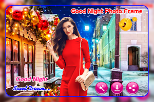 Good Night Photo Frame Screenshot 3