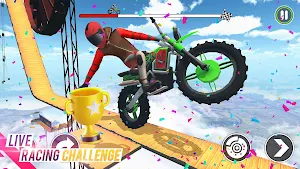 Bike Stunt 3D - Bike Games Screenshot 1