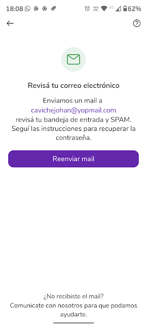 Indigo Credenciales Screenshot 2