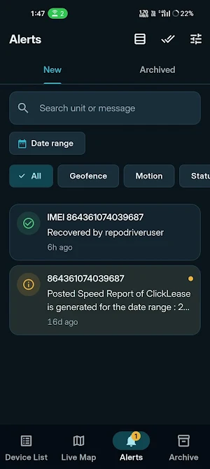 Matrack ProRepo Screenshot 0