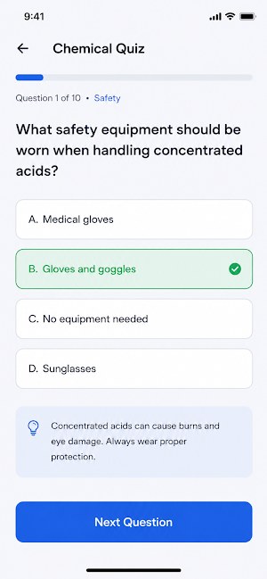 Chem Calculator Screenshot 0
