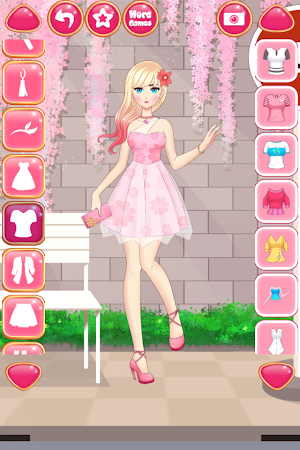 Anime Girls Fashion - Makeup & Dress up Screenshot 1