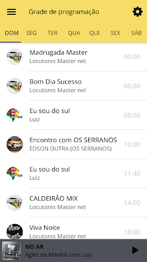 RÁDIO MASTER NET Screenshot 1