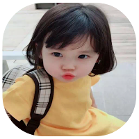 Cute Baby Stickers: Jin Miran
