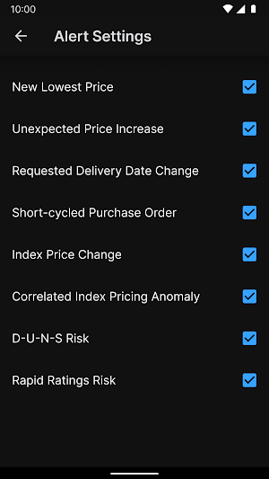 C3 AI Sourcing Optimization Screenshot 3