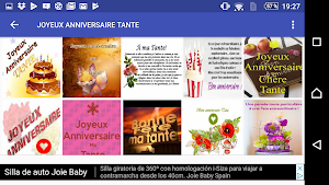 JOYEUX ANNIVERSAIRE TANTE Screenshot 2