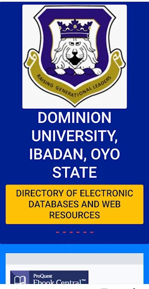 DUI eLIbrary Screenshot 1