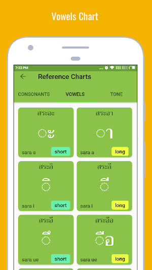 Learn Thai Alphabet Easily - Thai Script - Symbol Screenshot 1