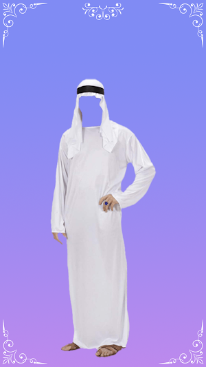 Arab Man Photo Suit Screenshot 0