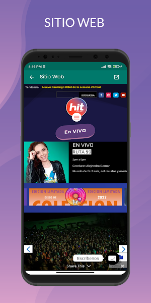 FM Hit 99.1 Santa Cruz Radio Screenshot 3