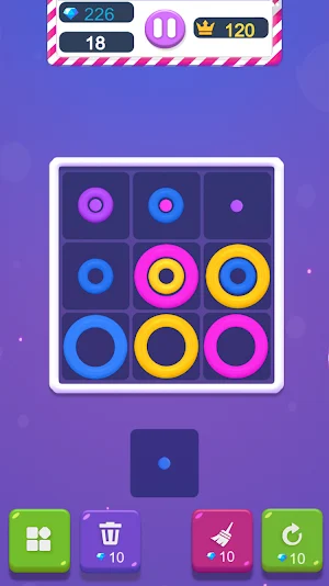 Donuts colorful legend Screenshot 1