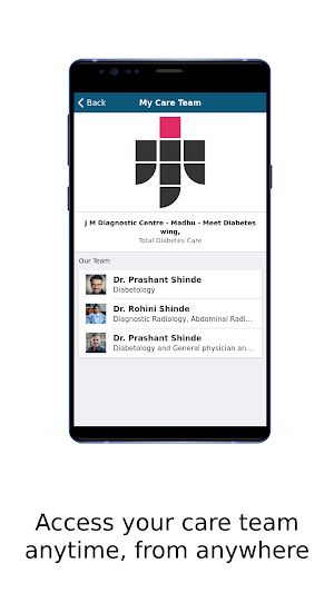 J M Diagnostic Centre - Madhu - Meet Diabetes wing Screenshot 1
