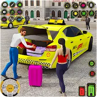 Car Driving Taxi Simulator
