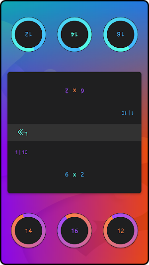 Multiplication Colorful Table Screenshot 3