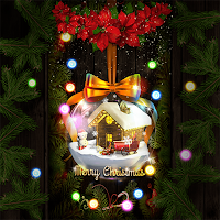 Christmas Snow Ball- Wallpaper