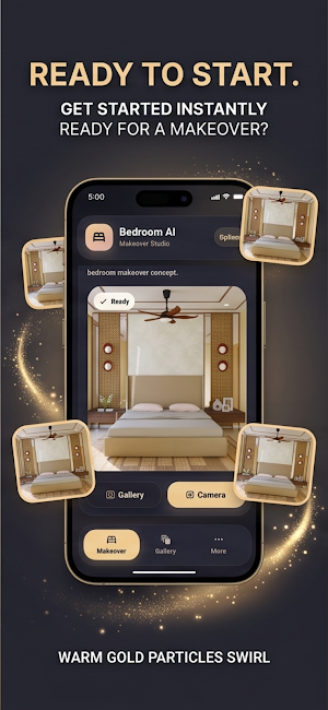 AI Bedroom Interior Makeover Screenshot 2