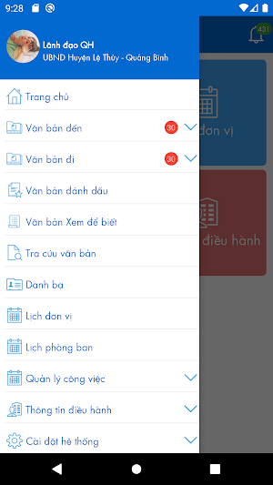Vinacomin eOffice Screenshot 1