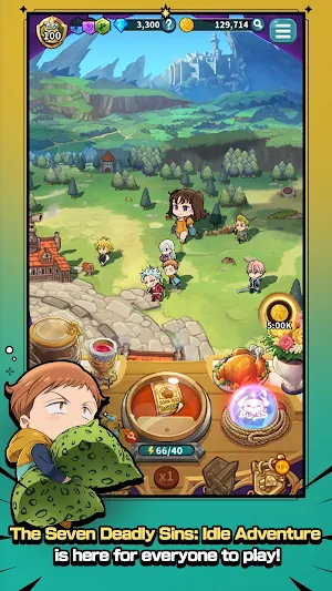 The Seven Deadly Sins: IDLE Screenshot 1
