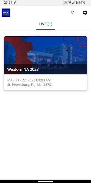 ITAM Review Events Screenshot 1