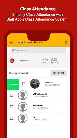Fitnessforce for Business Screenshot 3