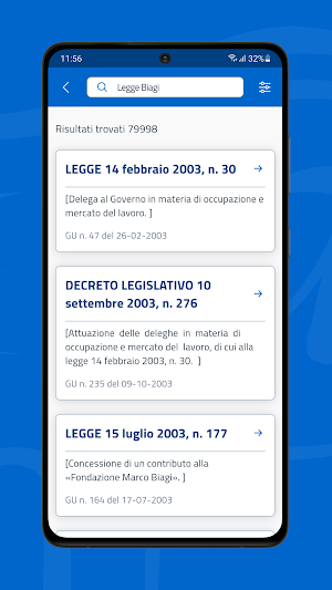 Normattiva Screenshot 1