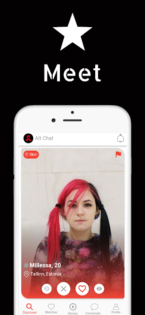 Alt Chat - Emo, Scene, Gothics Screenshot 1