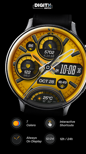 Elite Hybrid Pro Watch Face Screenshot 1