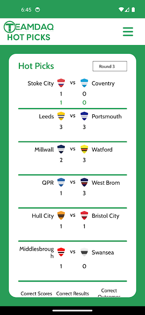TeamDAQ HotPicks Screenshot 3