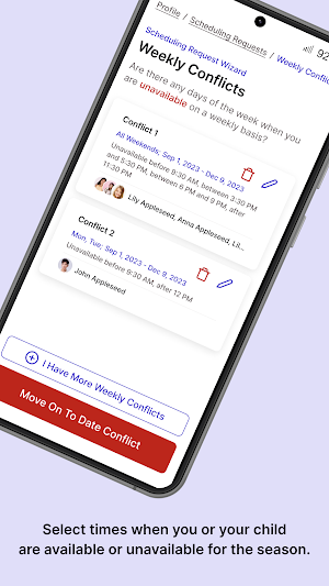 Swift Schedule Screenshot 1